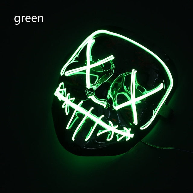 Halloween NEON LED Mask