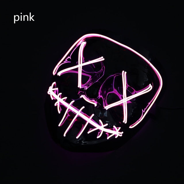 Halloween NEON LED Mask